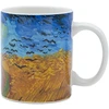 Home4You Mug PAINTING ART H9.5cm 350ml "Wheatfield with Crows"