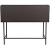Home4You Stalas HARPER 100x49,5xH85cm Uosio/Juoda