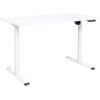 Home4You Stalas ERGO LIGHT su 1 varikliu 120x60x72,5-117,5 cm, baltas