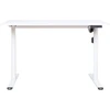 Home4You Stalas ERGO LIGHT su 1 varikliu 120x60x72,5-117,5 cm, baltas