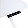 Home4You Stalas ERGO LIGHT Reguliuojamo aukščio, 1 variklis, 120x60 cm, Baltas