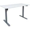 Home4You Rašomasis stalas ERGO LIGHT 120x60x73-118 cm baltas