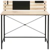 Home4You Rašomasis stalas HANNES 100x50xH100cm Rustic melaminas