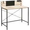 Home4You Rašomasis stalas HANNES 100x50xH100cm Rustic melaminas