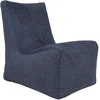 Home4You Pufas LORD 95x65x90/45cm, juodos spalvos