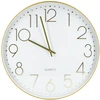 Home4You Wall clock GOLD D50cm, auksinis