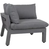Home4You Lauko baldų komplektas FLUFFY stalas, sofa ir 2 kėdės