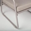Lauko baldų komplektas Home4You Sodo baldų komplektas MACOS stalas, sofa ir 2 kėdės, smėlio spalvos