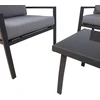 Home4You Lauko baldų komplektas TIFTON stalas, sofa, 2 kėdės