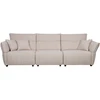 Home4You Sofa CALLA 4 vietų, avižų balta