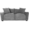 Home4You Dvivietė sofa „DIVI“, pilka