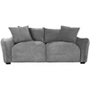 Home4You Sofa DIVI, 3 vietų, pilka