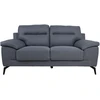 Home4You Sofa ENZO 2-vietė, tamsiai pilka