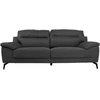 Home4You Sofa ENZO 3-vietė, tamsiai pilka