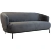 Home4You Sofa GEMALA, tamsiai pilka
