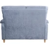 Home4You Sofa INGRID 2-vietė, pilkšvai mėlyna