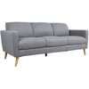 Home4You Sofa KAILI 3-vietė, pilka