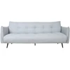 Home4You Sofa-lova LANDER Šviesiai Pilka, Trivietė, 202 cm