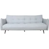 Home4You Sofa-lova LANDER Šviesiai Pilka, Trivietė, 202 cm