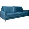 Home4You Sofa lova ANNA su saugojimo dėže, melsvai žalias aksomas
