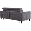 Home4You Išskleidžiama sofa „FRODE“ su spyruokliniu čiužiniu, pilkos spalvos