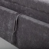 Home4You Išskleidžiama sofa „FRODE“ su spyruokliniu čiužiniu, pilkos spalvos