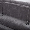 Home4You Išskleidžiama sofa „FRODE“ su spyruokliniu čiužiniu, pilkos spalvos