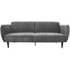 Home4You Sofa-lova HERMES 3-vietė, pilka