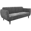 Home4You Sofa-lova HERMES 3-vietė, pilka