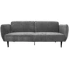 Home4You Sofa-lova HERMES 3-vietė, pilka