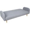 Home4You Sofa-lova KARIN 208x80x80cm, pilka