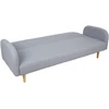 Home4You Sofa-lova KARIN 208x80x80cm, pilka