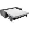 Home4You Sofa-lova KINGSTON Tamsiai pilka