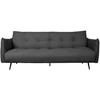 Home4You Sofa-lova LANDER Trivietė Tamsiai Pilka