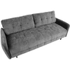 Home4You Sofa-lova SARITA 3-vietė, pilka