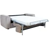 Home4You Spring Sofa-lova STELLA su spyruokliniu čiužiniu, smėlio spalvos