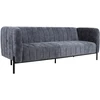 Home4You Sofa-lova TAMIKA 3-vietė, pilka
