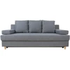 Home4You Sofa-lova VELLA su daiktadėže, pilka
