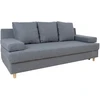 Home4You Sofa-lova VELLA su daiktadėže, pilka