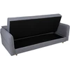 Home4You Sofa-lova VISBY 200x88xH93cm, pilka