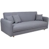Home4You Sofa-lova VISBY 200x88xH93cm, pilka