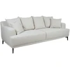 Home4You Sofa MAGNOLIA 3-vietė, šviesiai smėlio