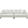 Home4You Sofa MAGNOLIA 4-vietė, šviesiai smėlio