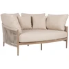 Lauko baldų komplektas Home4You Sofa MEDINA 163,5x135xH71,5cm Smėlio