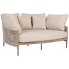Lauko baldų komplektas Home4You Sofa MEDINA 163,5x143,5xA71,5cm, smėlio spalvos
