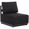 Sofa Home4You Dark Sofos modulis FULLER 68x89xH70,5cm, tamsiai pilka