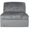 Home4You Modulinė sofa „SAMOA“ – vienvietė sekcija be porankių, pilka