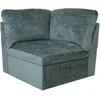 Home4You Modulinė sofa „SAMOA“ – 1-vietis kampinis modulis, vandenyno žalios spalvos