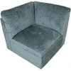 Home4You Modulinė sofa „SAMOA“ – 1-vietis kampinis modulis, vandenyno žalios spalvos