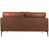 Home4You Sofa SOFIA 2 vietų, ruda